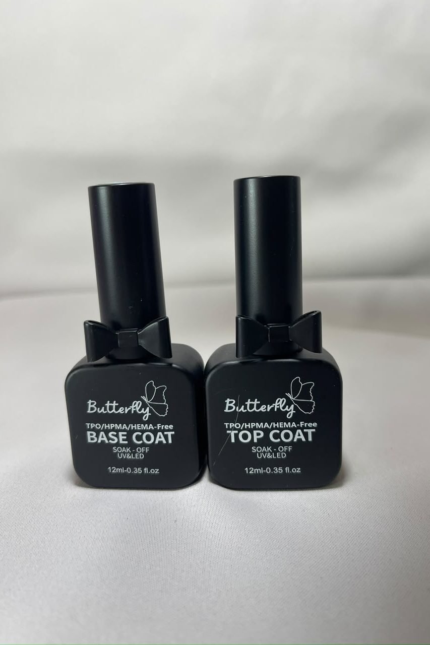 Set Bazë & Top Coat Butterfly 12ml